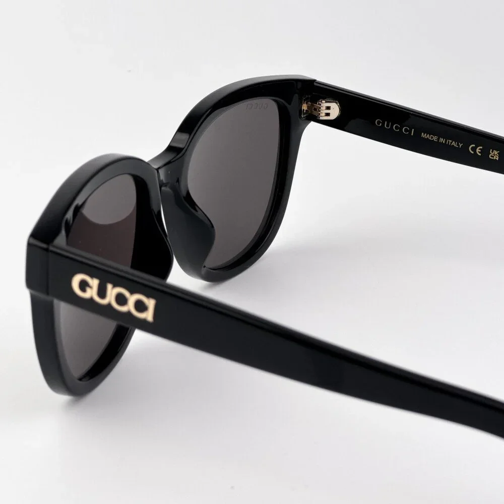 Gucci Men’s Sunglasses – Black Square Frame / Grey Lenses | GG1797SK 001